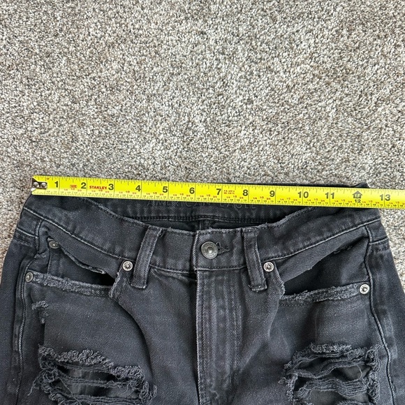 American Eagle Outfitters Black Distressed Jeans - Picture 4 of 5